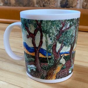 Beautiful D. Burrows artist Chaleur Masters Collection Artistic Palette Mug